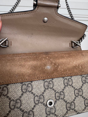 Gucci Dionysus Super Mini Chain Shoulder Crossbody Bag