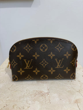 Louis Vuitton Canvas Monogram Cosmetic Pouch