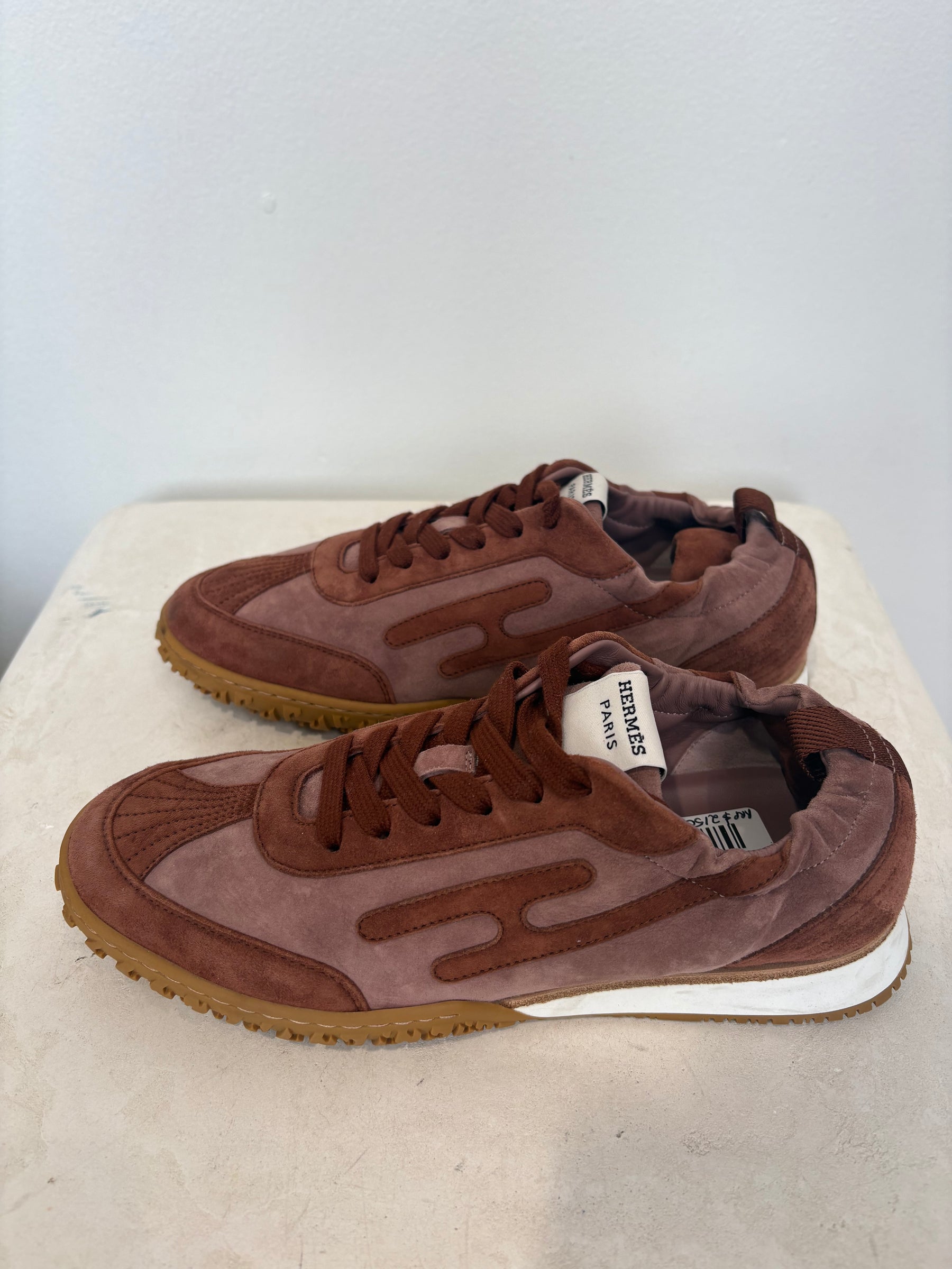 Hermès Jet Sneakers Rose Antique, 36.5