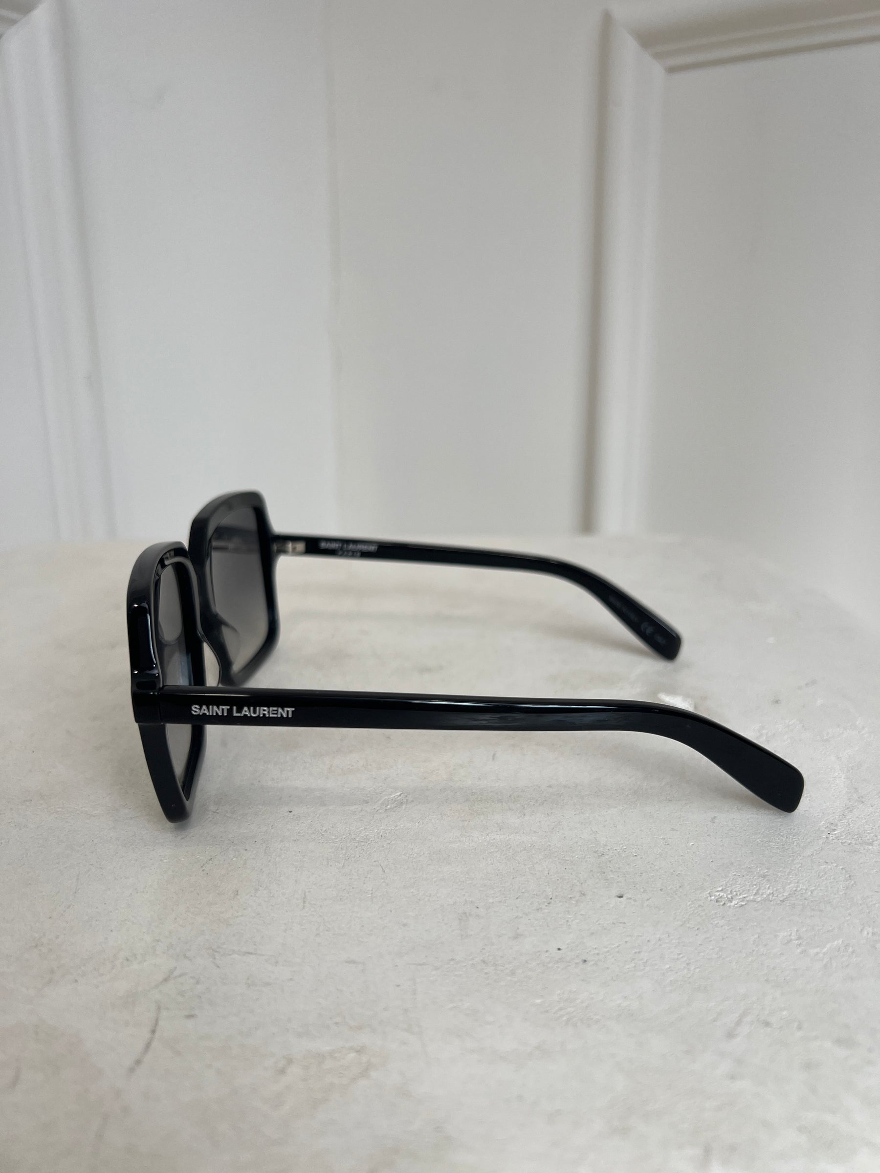 Saint Laurent Oversized Black Square Sunglasses