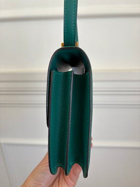 Hermès Constance 18 in Malachite Epsom Leather