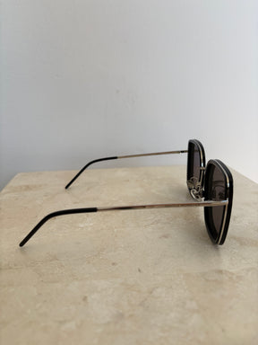 Gentle Monster Black Oversized Square Sunglasses