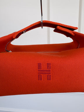Hermès Orange Feu Small Bride-a-Brac Case