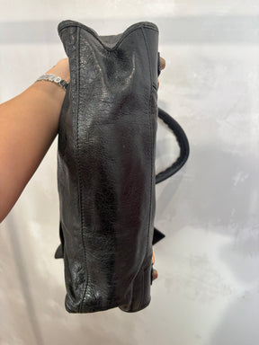 Balenciaga Charcoal City Bag