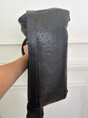 Balenciaga Velo Bag Black With Gold Tone HW