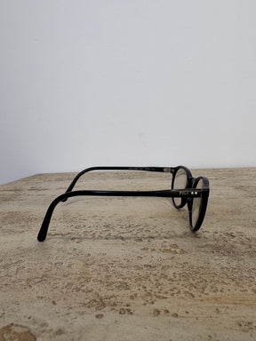 Ralph Lauren Black Oval Optical Frames
