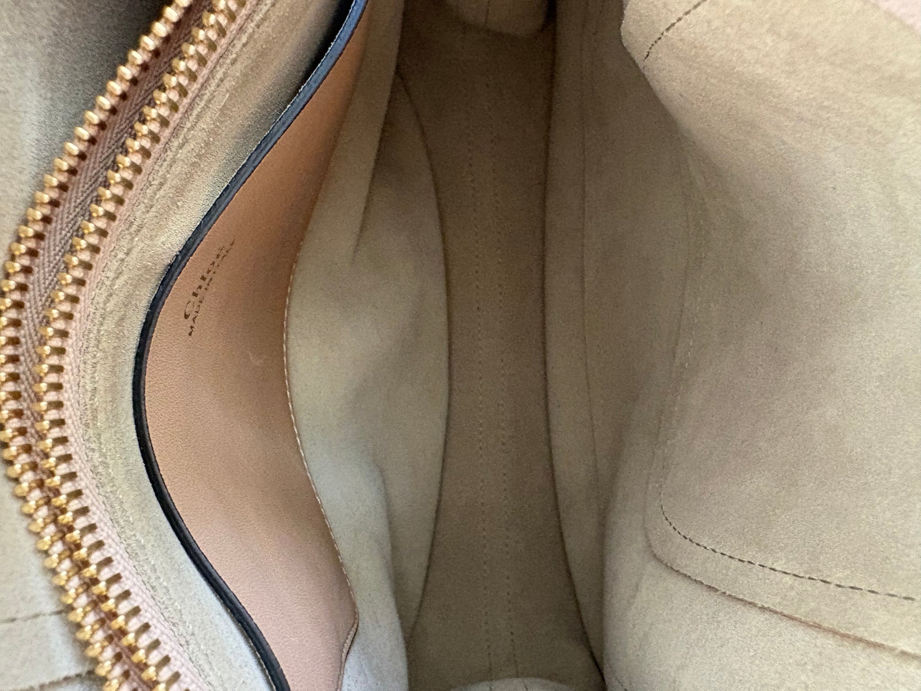 Chloé Beige Leather Hayley Hobo Shoulder Bag