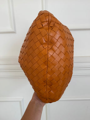 Bottega Veneta Clay Intrecciato Leather Small Jodie Bag