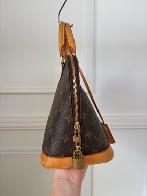 Louis Vuitton Canvas Monogram Alma PM