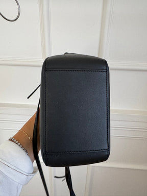 Loewe Black Leather Mini Hammock Hobo Bag