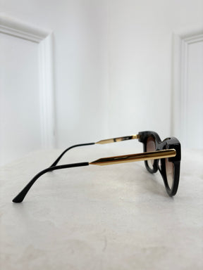 Tierry Lasry Sexxxy Sunglasses Black With Gold Hardware