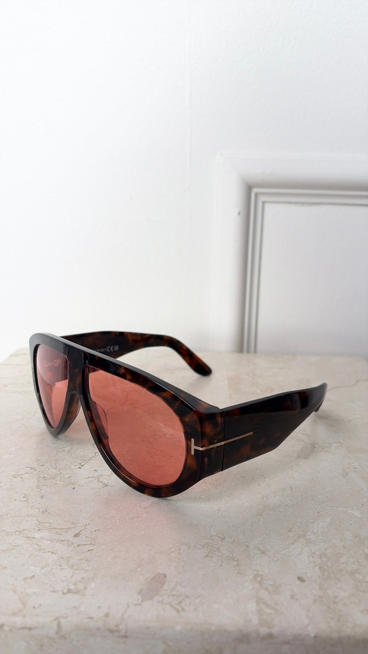 Tom Ford Brown Tortoiseshell Bronson Sunglasses