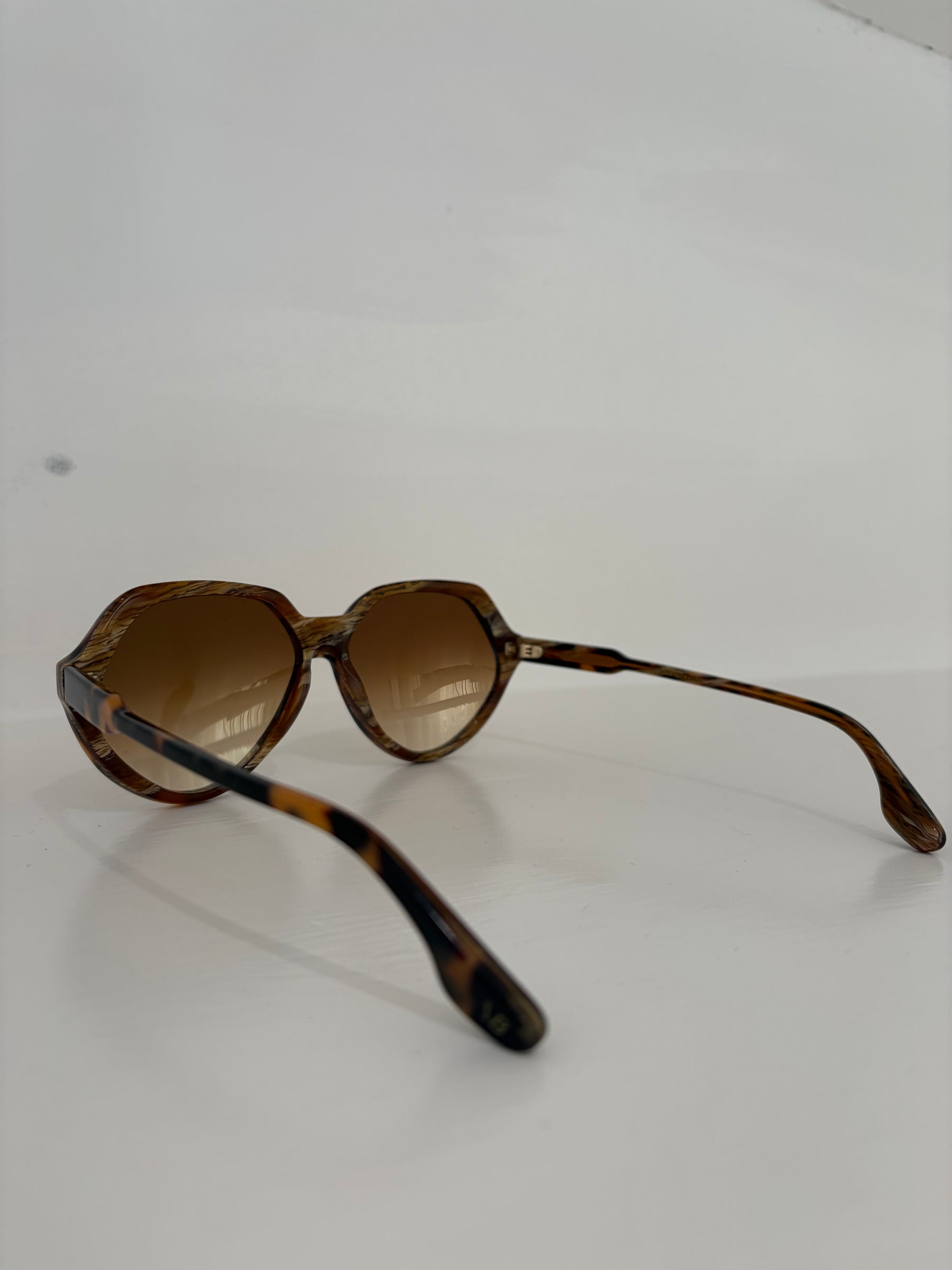 Victoria Beckham Tortoishell Sunglasses Brown