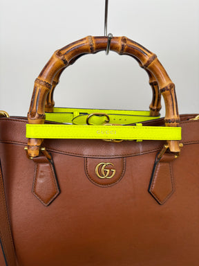 Gucci Tan Leather Diana Large Tote