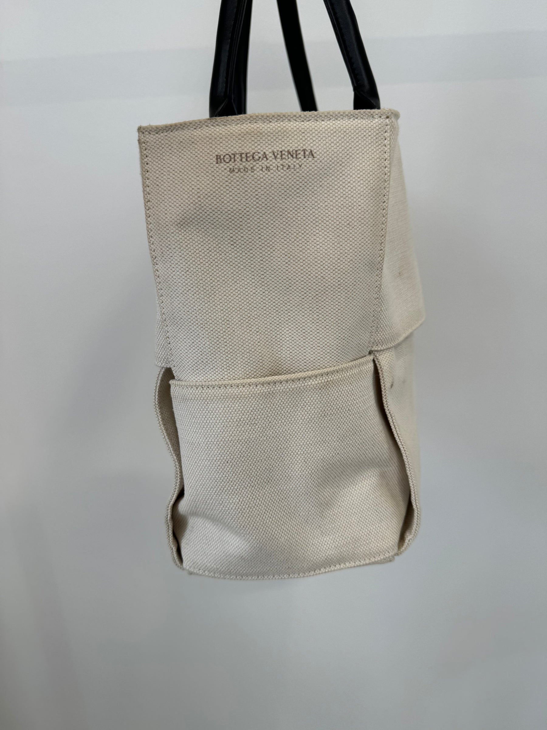 Bottega Veneta Arco Canvas Tote Bag