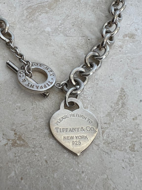 Tiffany & Co Silver Return to Tiffany Chain Necklace
