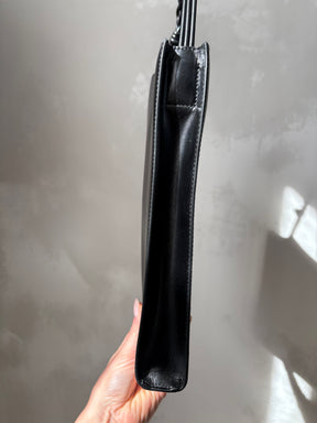 Jil Sander Black Leather Medium Tangle BAg