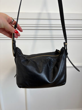 Isabel Marant Black Soft Leather Crossbody Bag