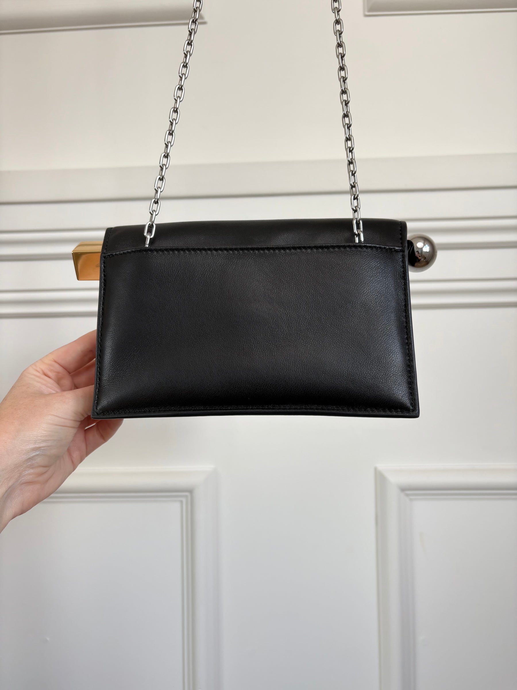 Jacquemus La Petite Pochette Rond Carré Clutch Bag