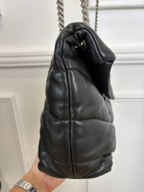 Saint Laurent Lou Puffer In Lambskin Medium