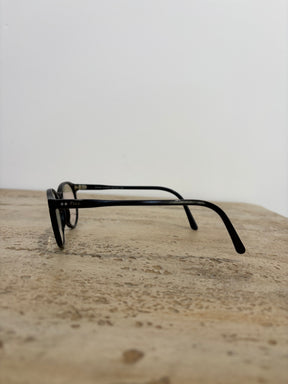 Ralph Lauren Black Oval Optical Frames