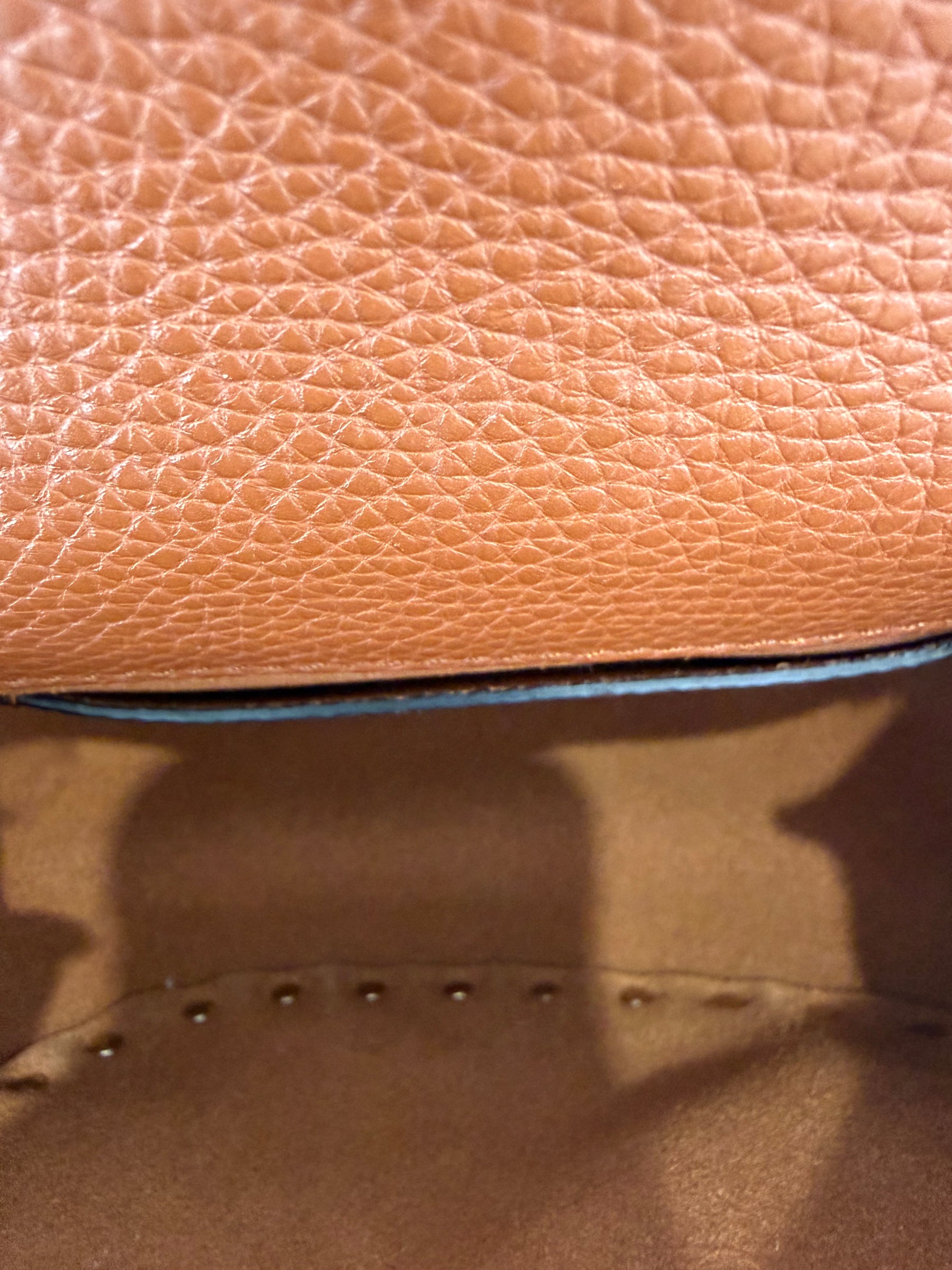 Valentino Garavani Rockstud Grained Leather Mini Bag Gold Hardware
