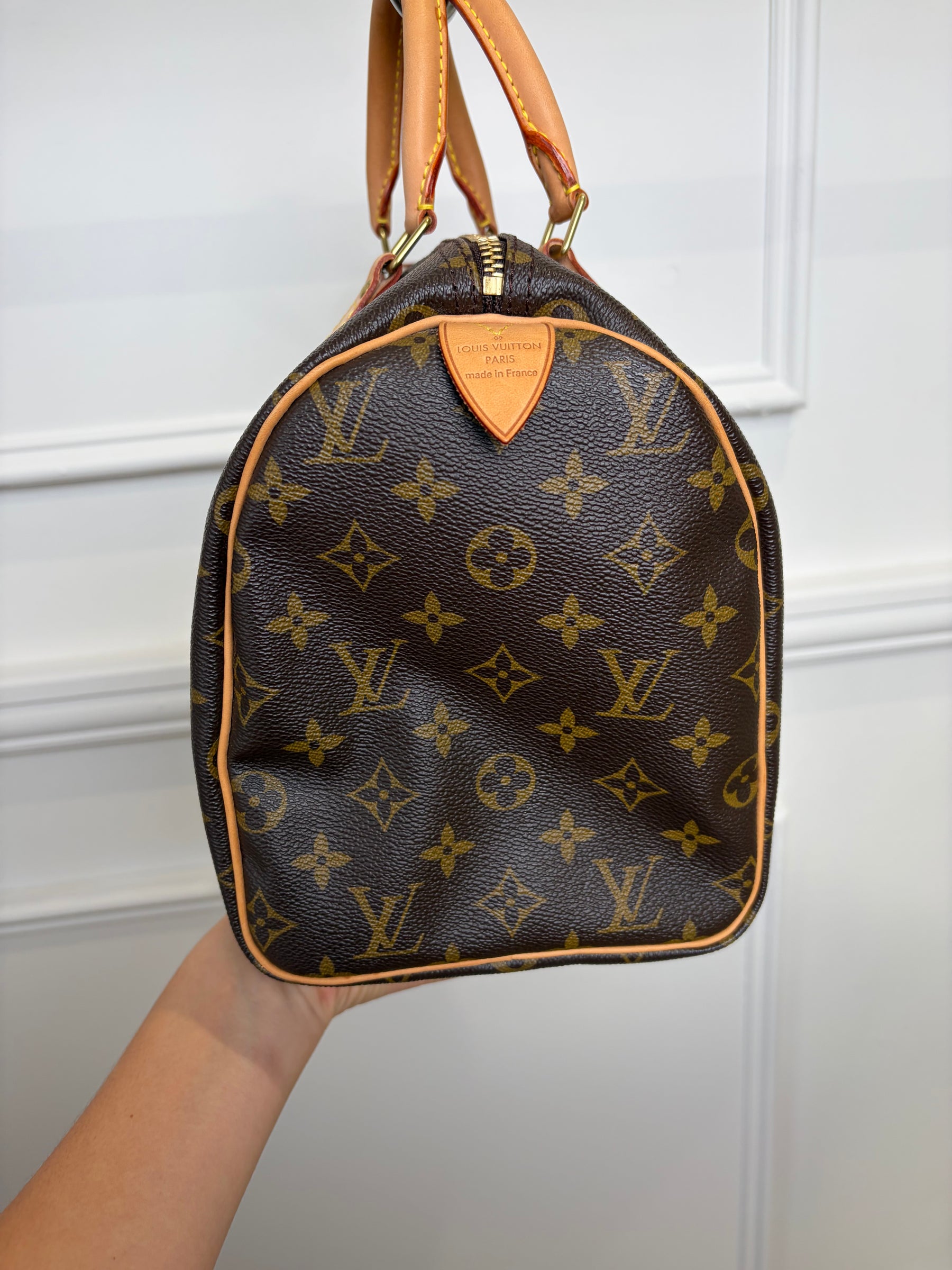 Louis Vuitton Canvas Monogram Speedy 30