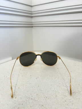 Cartier Gold Aviator Sunglasses