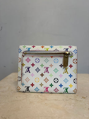 Louis Vuitton Koala Wallet White Multicolour