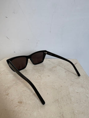 Saint Laurent Black Cat Eye Mica sunglasses