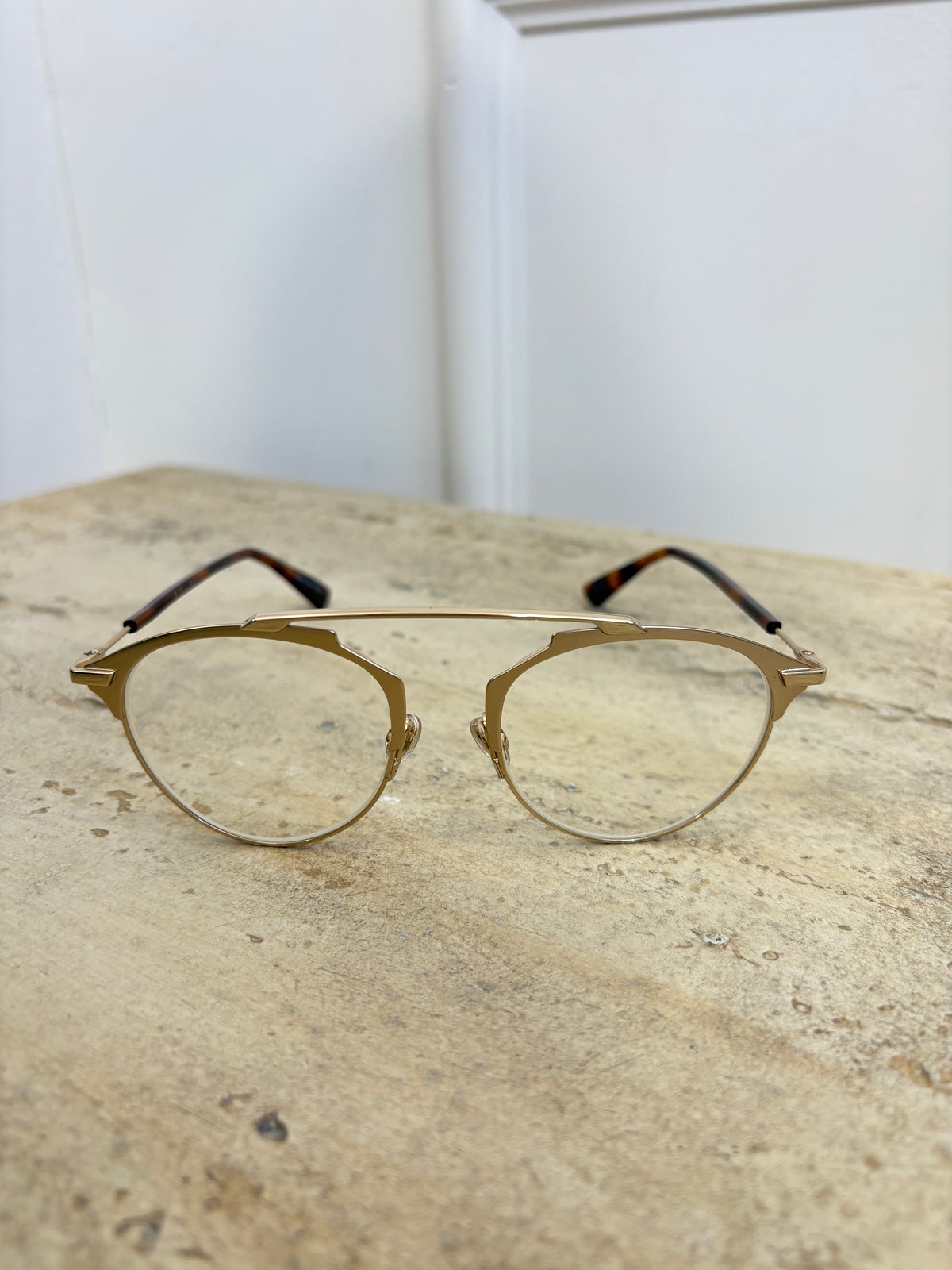 Dior Dior So Real Glasses Gold