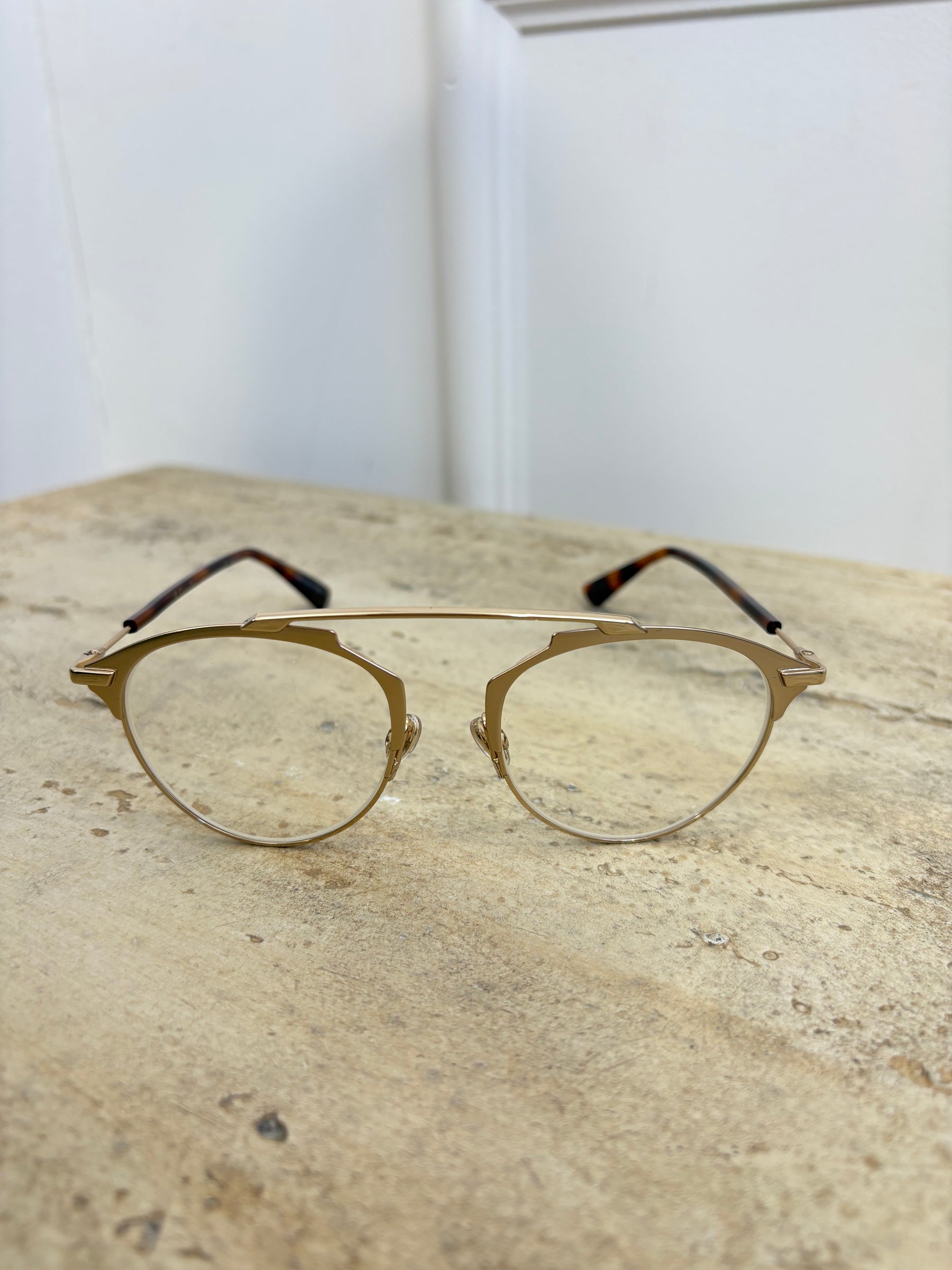 Dior Dior So Real Glasses Gold