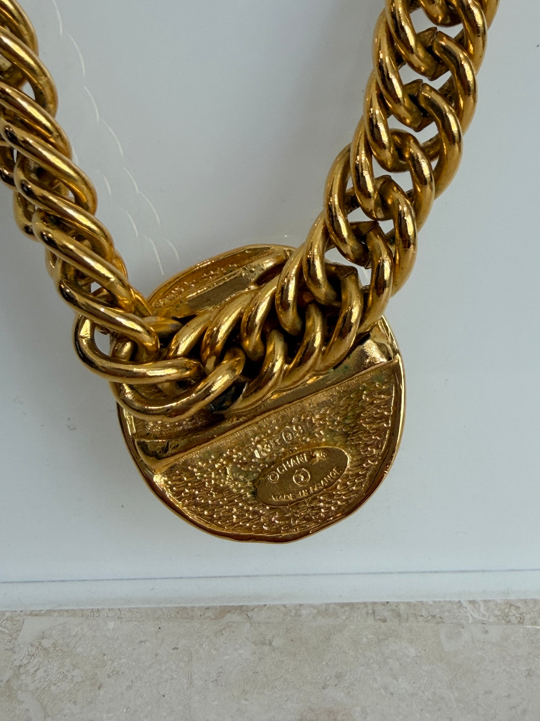 Chanel Rue Cambon Paris Chocker Gold