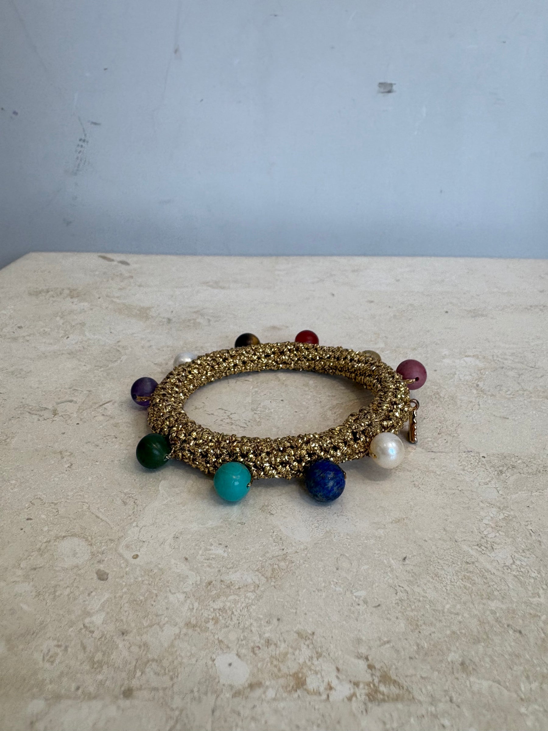 Lucy Folk Kaleido Diver Bracelet Gold