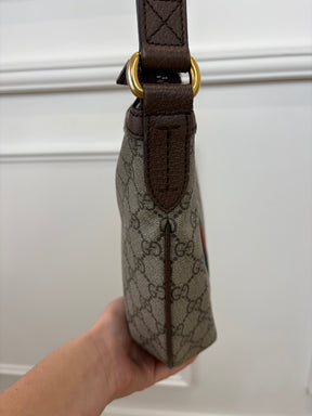 Gucci GG Supreme Half Moon Ophidia Small, S