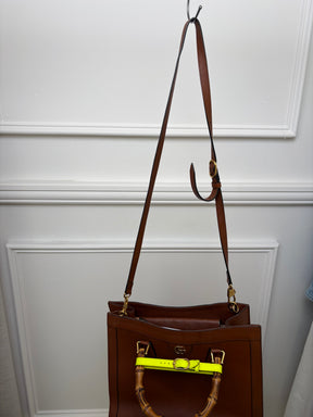 Gucci Tan Leather Diana Large Tote