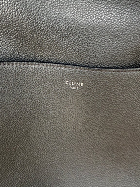 Celine Sangle Bucket Bag Charcoal