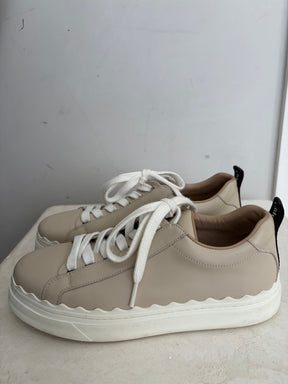 Chloé Beige Lauren Traners, 38