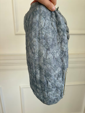 Louis Vuitton Gris Perle Monogram Olympe Nimbus Bag