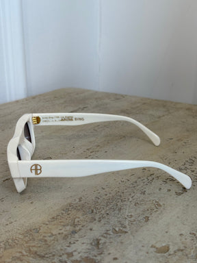 Anine Bing Cream Otis Sunglasses