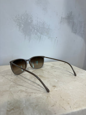 Chanel Taupe Square Sunglasses