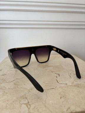 Jacques Marie Mage Selini Sunglasses Black Gold