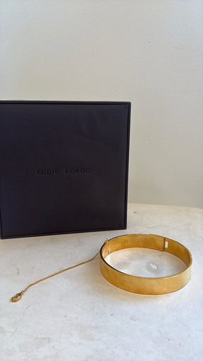 Eddie Borgo Gold Tone Chocker
