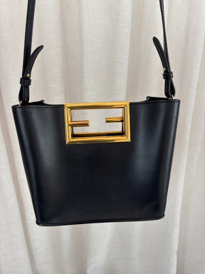 Fendi Black Small Way Tote