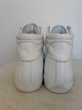 Anine Bing White High Top Sneakers, 40