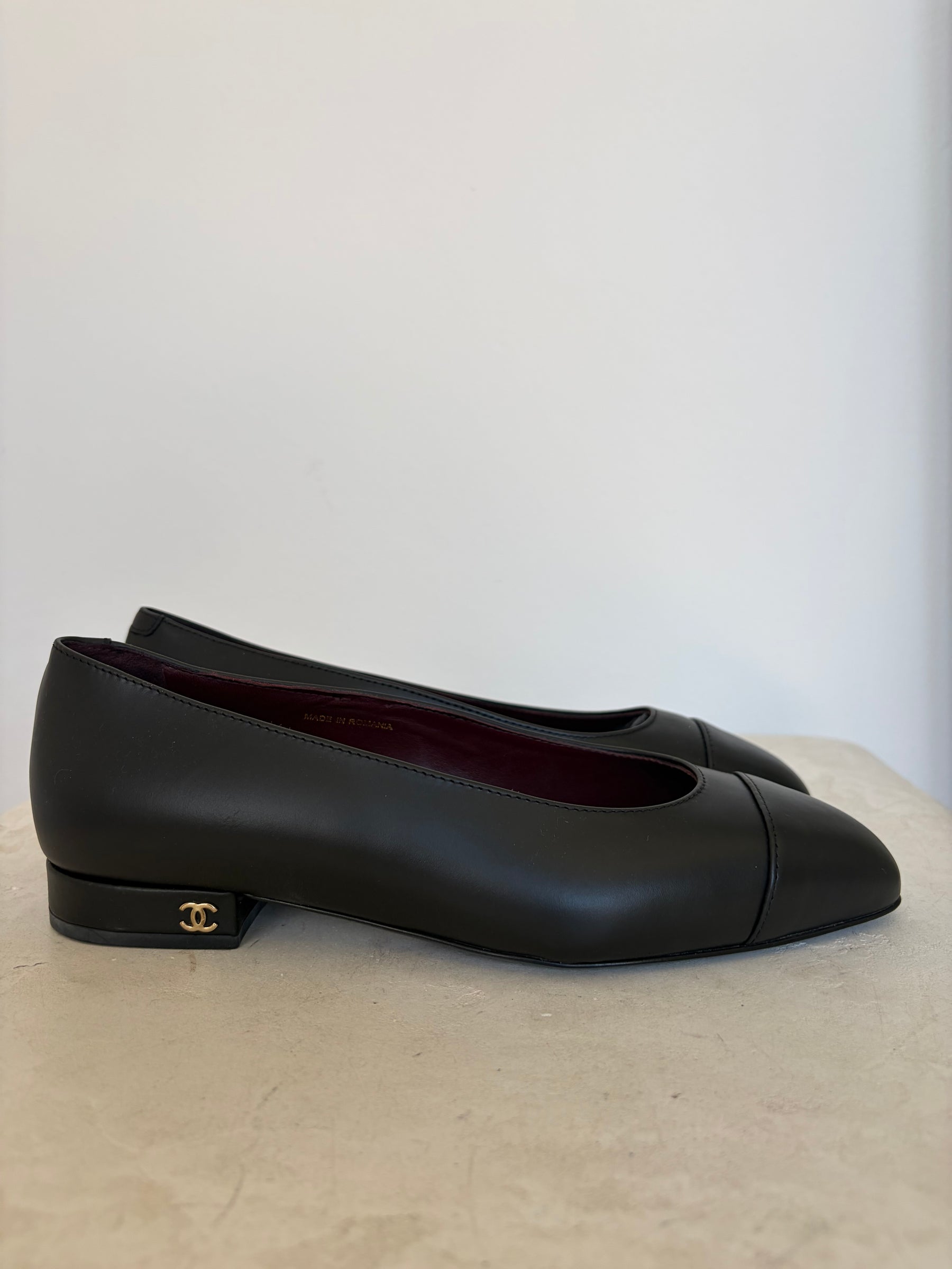 Chanel Uniform Ballet flats Black, 36C