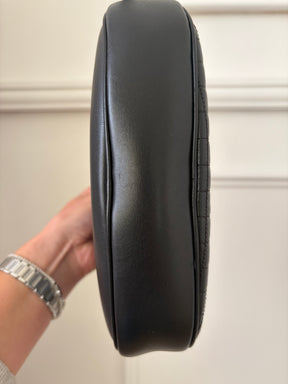Céline Black Leather Square Quilted Camera Bag