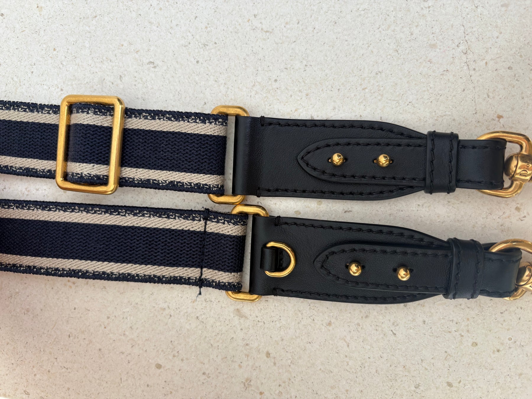 DIOR Adjustable Shoulder Strap With Ring