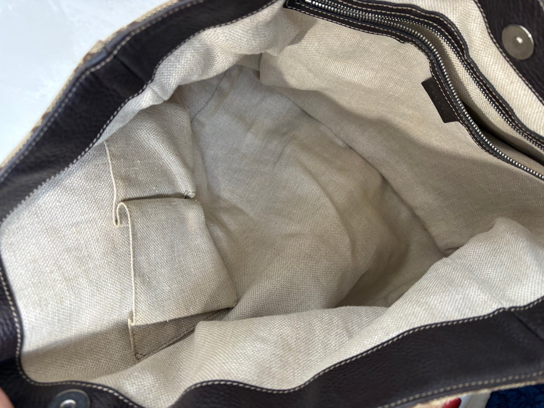Gucci Monogram Canvas Tote