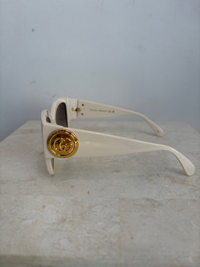 Gucci Sunglasses White Gold Accessories